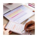 Karokstore Haftalık ve Günlük 3’lü Masaüstü Süresiz Planlayıcı Set - Soyut - Standart