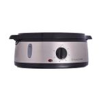 Karokstore Hobbs 19270-56 Buharlı Pişirici, 9 L, 800 Watt, 60 Dakika Zamanlayıcı, Bulaşık Makinesinde Yıkanabilir, Bpa Içermez, Pirinç/yumurta Kapları, Paslanmaz Çelik/siyah