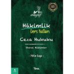 Karokstore Imtiyaz Ceza Hukuku Genel Hükümler Hakimlik Ders Notları - standart