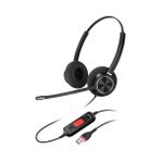 Karokstore Inbertec C10DM Duo Mikrofonlu Çağrı Merkezi Kulaklığı - standart