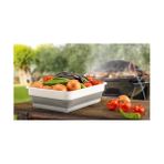 Karokstore Katlanabilir Dikdörtgen Bulaşık Sepeti, 4 Litre Çok Amaçlı Katlanabilir Dikdörtgen Sepet, Katlanır Bulaşık ve Çamaşır Sepeti 20CM*27CM*8CM