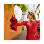 Karokstore Katlanır Vantilatörler, Premium 2'li Katlanabilir Bambu Vantilatör Seti, Ipek Kumaşlı Şık Tasarım, Yaz Serinliği Için, Kadınlar ve Genç Kızlar Için El Vantilatörü