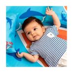 Karokstore Küçük Denizcilere Hediye Bebek Fotoğraf Battaniyesi Seti Aylık Çekim Battaniye