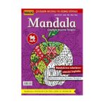 Karokstore Maxi Mandala Çizgilerle Boyama Terapisi 3