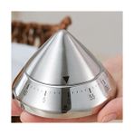 Karokstore Mekanik Mutfak Zamanlayıcı Metal Konik Gövde 59 Dakika Geriye Sayım Alarmlı