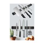 Karokstore Mıknatıslı Paslanmaz Duvar Bıçak Askısı Standı 55 cm - standart