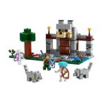 Karokstore Minecraft Kurt Kalesi 21261-8 Yaş ve Üzeri Oyunları Seven Çocuklar Için Iskelet Kaşif Içeren Yaratıcı Oyuncak Yapım Seti (312 Parça) - standart