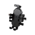 Karokstore NR94 Motor ve Bisiklet Telefon Tutucu Tek El Kullanım Bağlantılı Damperli Şok Emici Özellikli - standart