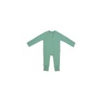 Karokstore Organik Pamuk Çocuk Ayaklı Uyku Tulumu - 1 Tog - (18-24 Ay) - Mint Yeşili