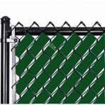 Karokstore Örgü Tel Koruma Kapatma Gizlilik Bantları Pvc Çit Şeridi (50 Metre) (5cm Yeşil)