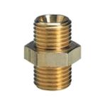 Karokstore Orijinal Çift Taraflı Nipel R3/8" (Kompresör Aksesuarı, Pirinçten, Tüm 3/8" Dış Dişli Basınçlı Hava Bağlantılarına Uygun) - 4139610 - standart