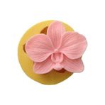 Karokstore Orkide Figürlü Silikon Pasta ve Seker Hamuru Kalibi - standart