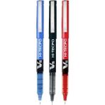 Karokstore Pilot V5 Sıvı Mürekkep Roller Tükenmez Kalem - 1mavi + 1siyah + 1 Kırmızı, (9000014712) - Standart