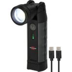 Karokstore Profesyonel Serisi 1000 Lümen Mıknatıslı 12 Saat Kullanım IP54 Lisanslı Hareketli LED El Feneri