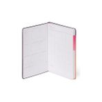 Karokstore - Puantiyeli Not Defteri, M Beden, My Dotted Not Defteri, Beyaz Kağıttan, 100 G/m², 192 Sayfa, Yumuşak Kapak, Lastik Bant, Boyut 13 x 21 Cm, Hour - Standart
