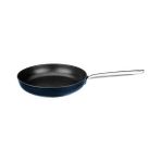 Karokstore Titanium 26CM Tava, Çelik Sap Metalik Mavi - standart