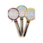 Karokstore Turbo Yüksek Basınçlı Duş Seti - Su Tasarruflu Masaj Başlığı ve Pvc Banyo Hortumu ile (Renk Asortidir)