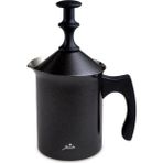 Karokstore Venti Siyah Çelik Süt Köpürtücü 400 ml