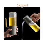 Karokstore Yağ Püskürtme Şişesi, 250 ml Yağ Püskürtücü, Sıcak Hava Fritözünde Pişirmek Için, Sızdırmaz Cam Zeytinyağı Şişesi, Salata Pişirmek Için, Izgara, Mutfak, Pişirme Gereçleri
