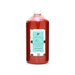 Karokstore Yaratıcı Inci Tozu Incir-Nar Kokulu Kırmızı Renk Mum (30 Adet Fitil ile BIRLIKTE)-400 gr - standart