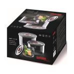 Karokstore Yuvarlak 3’lü Borosilikat Cam Saklama Kabı Seti, 0.35 L + 1.00 L + 2.00 L, Sızdırmaz Kapak, Mikrodalga-Fırın-Buzdolabı-Bulaşık Makinesi Uyumlu - standart
