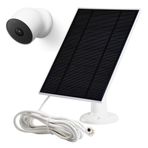 KAROTTO Google Nest Cam Açık veya Kapalı Güneş Paneli Şarj Cihazı, Pil-2. Nesil, 3.8W Güneş Enerjisi, 10Ft Şarj Kablosu-1PACK
