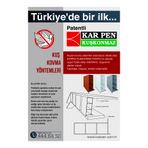Karpen KUŞ KONMAZ PLASTİK ÇATI ALTI KAPATMA PROFİLİ 1 METRE