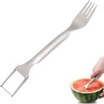 Karpuz kesici, paslanmaz çelik, 2'si 1 arada karpuz kesici, kavun küpü, karpuz bıçağı, kavun, papaya, ejderha meyvesi, gıda, meyve, mutfak için