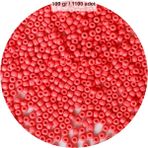 Karpuz Pembesi Renk 4 Mm Yaklaşık 1100 Adet / 100 Gram Cam Boncuk Oya Yazma Bileklik Ve Kolye