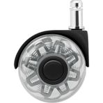 Karr Gaming S-Wheels Titan Oyuncu Koltuğu Tekeri 50mm | Ofis Koltuk Tekeri | Ultra Sessiz Sandalye Tekeri