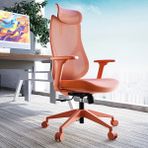Karr Office Rio Ergonomik Çalışma Sandalyesi - Turuncu