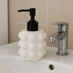Karra Art Beton Buble Sıvı Sabunluk Beyaz