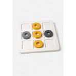 Karra Art Dekoratif Beton Tic Tac Toe Oyunu | El Yapımı Xox Seti | Şık Masa Üstü Oyun ve Hediye