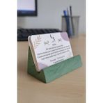 Karra Art Yeşil Beton Kartvizitlik Masaüstü Organizer