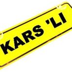 KARS 'LI Yazılı Sarı Dekor Plaka Sök Tak Pratik yeni nesil