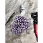 Karsan Mozaik Sanatsal Mikro Mozaik Lila 1X1CM Mozaik Sanatı Malzeme (100GR)