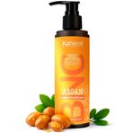 KARSEELL - Leave-in Hair Conditioner – Argan yağı, protein ve biyotin – Kuru ve zarar görmüş saçlar için saç kremi, kıvırcık saçlar – çözülme – yumuşaklık ve yoğun parlaklık, 200 ml.