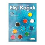 Karşık Renk Elişi Kağıdı Paketli 10 Renk 60 Gram (5 Paket)