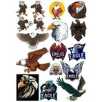 Kartal Eagle Sticker Set-13 16 Parça Telefon, Tablet, Defter, Laptop Sticker