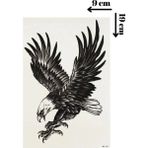 Kartal Geçici Dövme Şablonu - FF037