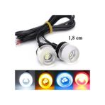 Kartal Gözü Glass Mini Led Aydınlatma Seti 12 Volt Kırmızı Renk