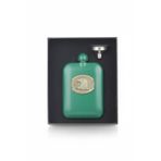 Kartal Logolu Paslanmaz Çelik İçki Matarası 6Oz 180 ml Hunili Kamp Outdoor Konyak Viski Cep Matarası