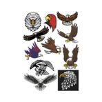 Kartal Sticker Set-1 11 Parça Telefon, Tablet, Defter, Laptop Sticker