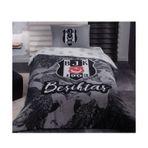 Kartal Yuvası 5447586 Beşiktaş Tek Kişilik Kartal Desen Nevresim Takımı