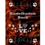 Karteikarten Buch Katzensalon Hundesalon Karteikartenbuch Mobiler Tierfriseur Tiersalon Hundefriseur Katzenfriseur Hunde Katzen Friseur für Kleintiere ... dokumentieren der Kundendaten Feuer01