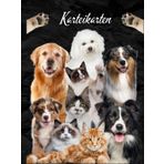 Karteikarten Buch Katzensalon Hundesalon Karteikartenbuch Mobiler Tierfriseur Tiersalon Hundefriseur Katzenfriseur Hunde Katzen Friseur für Kleintiere ... notieren dokumentieren der Kundendaten 04D07