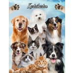 Karteikarten Buch Katzensalon Hundesalon Karteikartenbuch Mobiler Tierfriseur Tiersalon Hundefriseur Katzenfriseur Hunde Katzen Friseur für Kleintiere ... notieren dokumentieren der Kundendaten 04D19