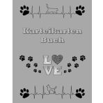 Karteikarten Buch Katzensalon Hundesalon Karteikartenbuch Mobiler Tierfriseur Tiersalon Hundefriseur Katzenfriseur Hunde Katzen Friseur für Kleintiere ... notieren dokumentieren der Kundendaten Grau01