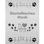 Karteikarten Buch Katzensalon Hundesalon Karteikartenbuch Mobiler Tierfriseur Tiersalon Hundefriseur Katzenfriseur Hunde Katzen Friseur für Kleintiere ... notieren dokumentieren der Kundendaten Grau02