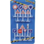 Kartela Trafik İşaretleri Set